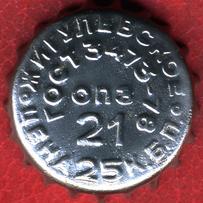 along the inner circumference \u002D \u0022ГОСТ 3473\u002D78\u0022, along the outer one \u002D \u0022Жигулевское Цена 25 к.б.п.\u0022, in the middle \u002D \u0022ОПЗ\u0022.